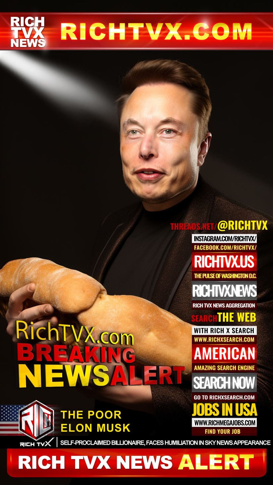 The Poor Elon Musk, Self-Proclaimed Billionaire, Faces Humiliation in Sky News Appearance